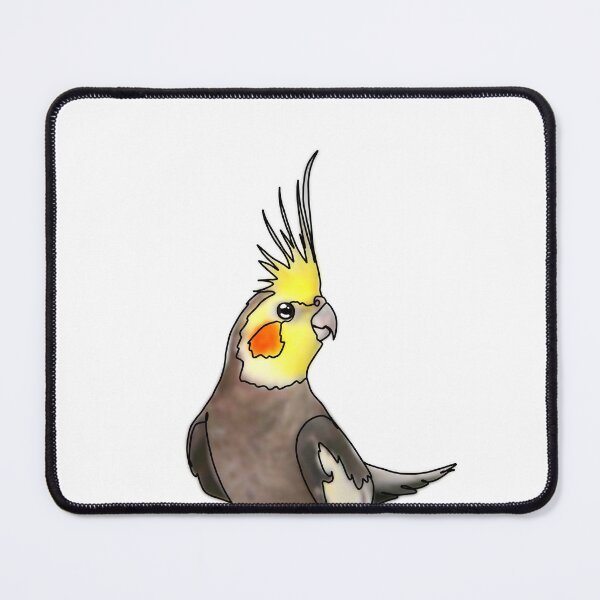 Item preview, Chuck the Cockatiel - animalz designed and sold by Ashley’sAnimalz.
