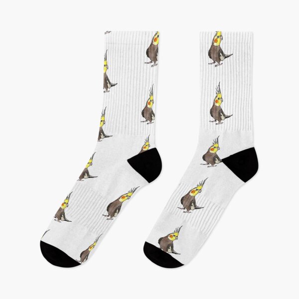 Item preview, Chuck the Cockatiel - animalz designed and sold by Ashley’sAnimalz.