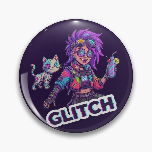 Artikelvorschau, Kaeloken Cat GLITCH Cocktail entworfen und verkauft von Kaelo Ken.