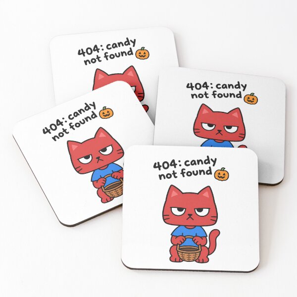 Item preview, System.exe Has L404 Candy Not Found Cat – Funny Halloween Trick or Treat Shirteft the Chat Cat – Funny Halloween Tech Shirt designed and sold by AMBAYK.