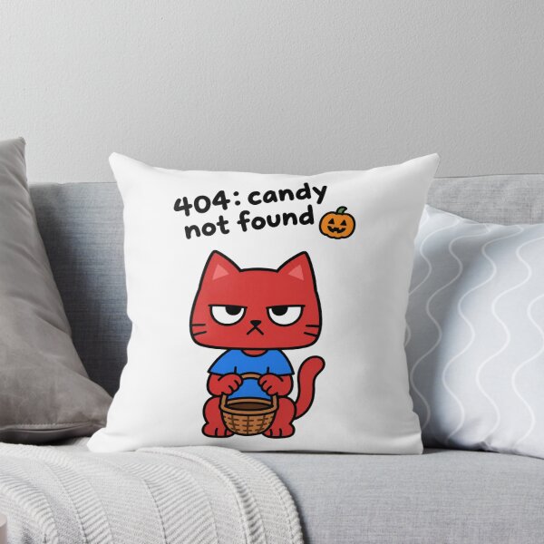 Item preview, System.exe Has L404 Candy Not Found Cat – Funny Halloween Trick or Treat Shirteft the Chat Cat – Funny Halloween Tech Shirt designed and sold by AMBAYK.