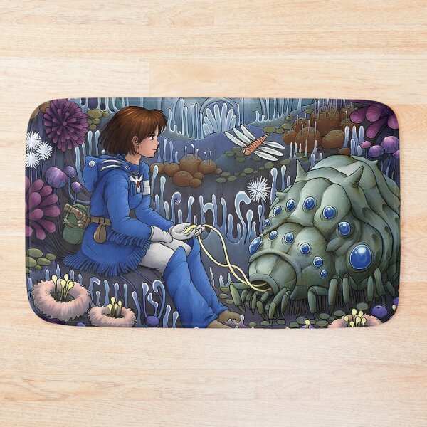 Item preview, Cute kawaii art girl [[nausicaas's]] with -%[ghiblis]%- insect aways  designed and sold by renzuraart.