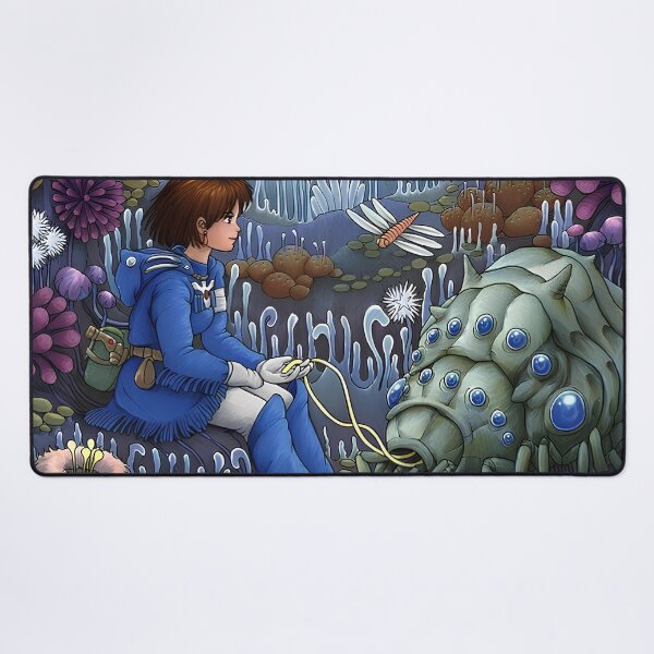 Item preview, Cute kawaii art girl [[nausicaas's]] with -%[ghiblis]%- insect aways  designed and sold by renzuraart.