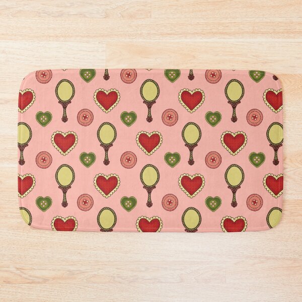 Item preview, Cottagecore Pattern - Hearts and Buttons designed and sold by miawgigi.