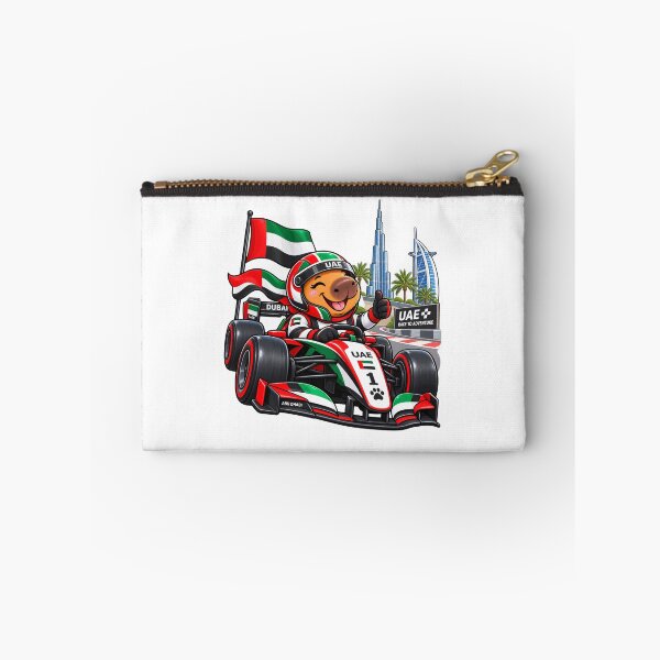 Item preview, Cute UAE Capybara Dubai Racing Adventure designed and sold by CapybaraTravels.