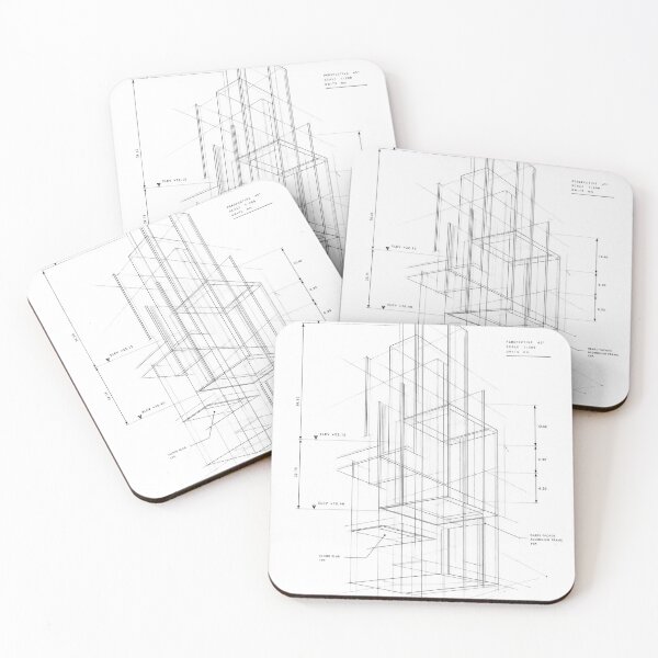 Item preview, Phantom Architect | Futuristic Architectural Blueprint designed and sold by rigelcreation.