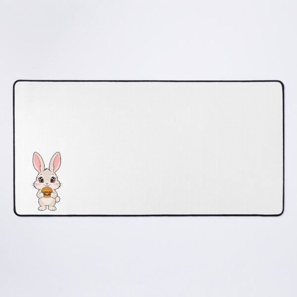 Item preview, Cute Kawaii Rabbit With Burger designed and sold by Eternalski.