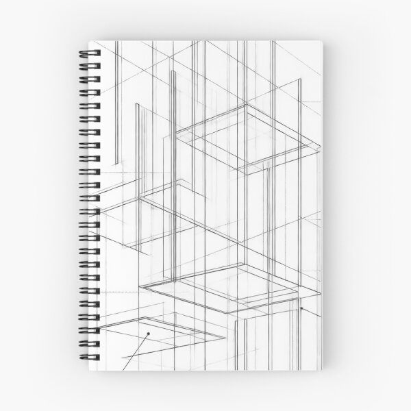 Aperçu de l'œuvre Phantom Architect | Plan architectural futuriste créée et vendue par rigelcreation.