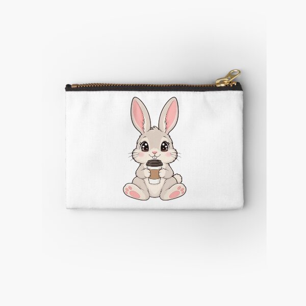 Item preview, Cute Kawaii Rabbit With Coffee designed and sold by Eternalski.