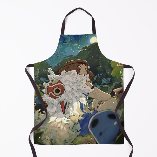 Item preview, night girl with mask [[themomonokes's]] go -%[ghiblis]%- aways designed and sold by renzuraart.