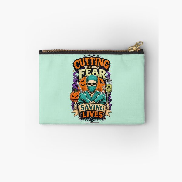 Item preview, Cutting through fear, saving lives - Halloween for surgeons designed and sold by ParadoxParadox.