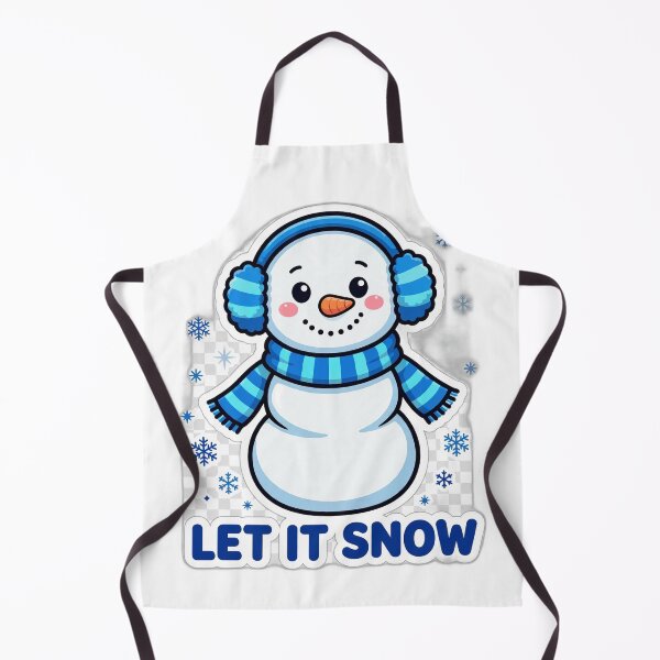 Item preview, Let It Snow Cute Snowman designed and sold by LunaAdventurer.