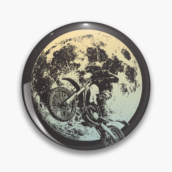 Item preview, Motocross jump towards the moon designed and sold by UrbanTRIP.