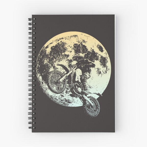 Item preview, Motocross jump towards the moon designed and sold by UrbanTRIP.