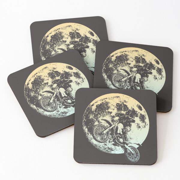 Item preview, Motocross jump towards the moon designed and sold by UrbanTRIP.