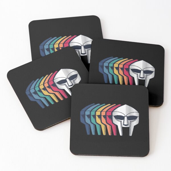 Item preview, MF DOOM Rainbow Masks designed and sold by mallovas.