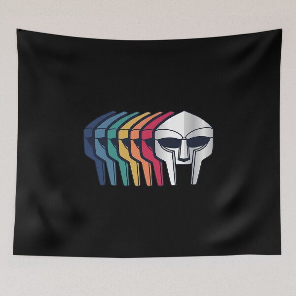 Item preview, MF DOOM Rainbow Masks designed and sold by mallovas.