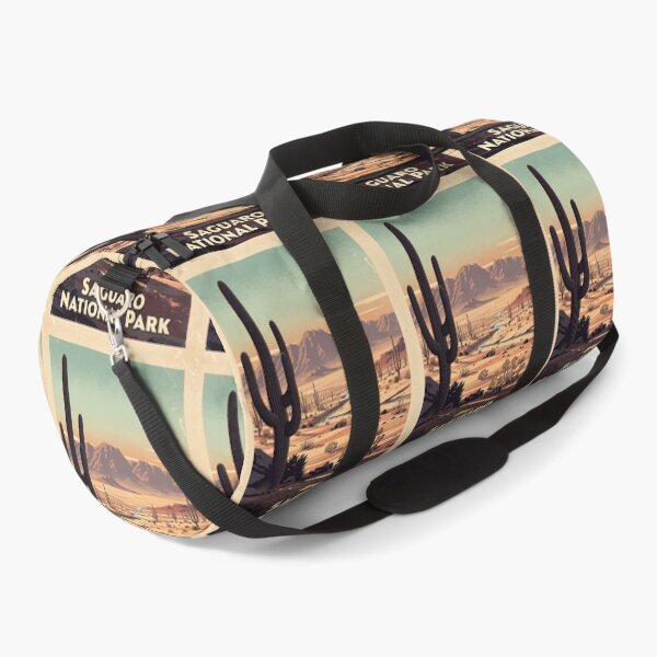 Item preview, Saguaro National Park Vintage Travel Art designed and sold by Teelogic.