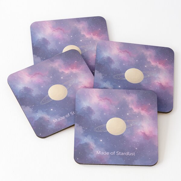 Item preview, Made of Stardust Aesthetic Space Galaxy Quote designed and sold by Ink-CanvasIC.
