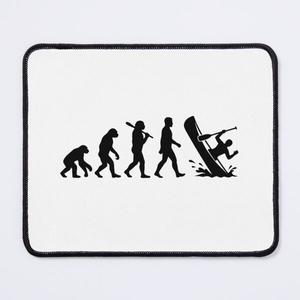 Item preview, Evolution Of Canoeing Funny River Sports Tee designed and sold by BeaBuzz.
