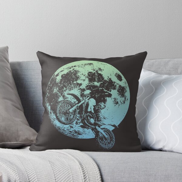 Item preview, Motocross jump towards the moon. #2 designed and sold by UrbanTRIP.