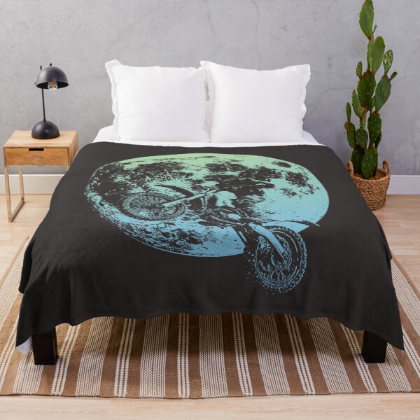 Item preview, Motocross jump towards the moon. #2 designed and sold by UrbanTRIP.