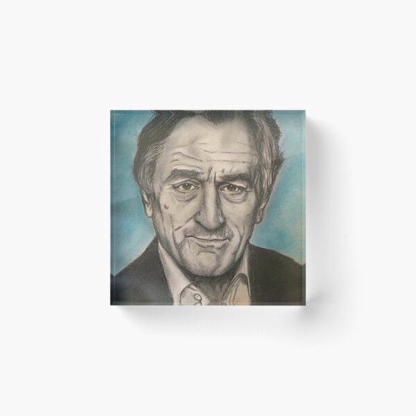 Item preview, Robert De Niro Portrait Art | Hollywood Actor & Movie Legend Pencil Drawing designed and sold by ConorKeeganArt.