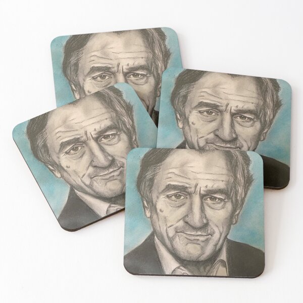 Item preview, Robert De Niro Portrait Art | Hollywood Actor & Movie Legend Pencil Drawing designed and sold by ConorKeeganArt.