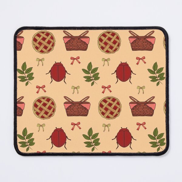 Item preview, Cottagecore Pattern - Ribbons and Nature designed and sold by miawgigi.