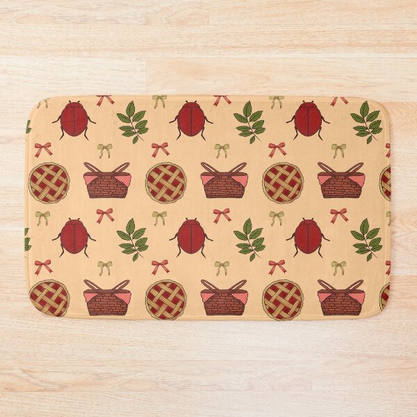 Item preview, Cottagecore Pattern - Ribbons and Nature designed and sold by miawgigi.