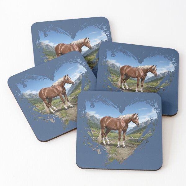 Item preview, The Aenos Horse, a landscape and a heart designed and sold by Cheval-de-coeur.