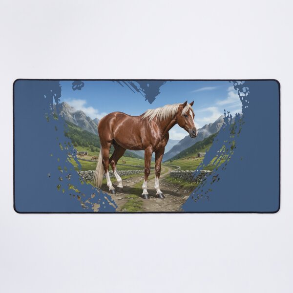 Item preview, The Aenos Horse, a landscape and a heart designed and sold by Cheval-de-coeur.