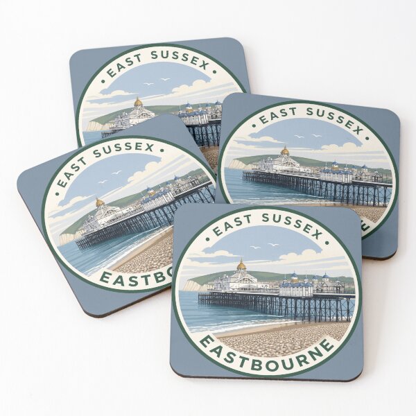 Item preview, Eastbourne — Pier Silhouette — East Sussex designed and sold by The Digital Compass.