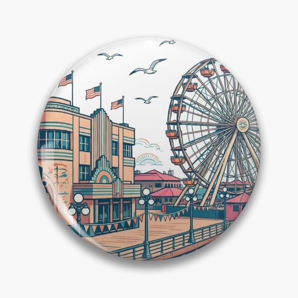 Item preview, Asbury Park NJ Boardwalk designed and sold by FitEnvy.