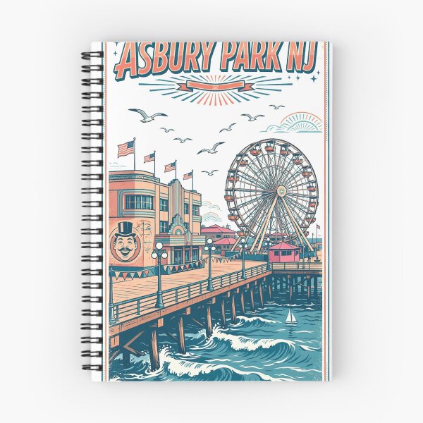 Item preview, Asbury Park NJ Boardwalk designed and sold by FitEnvy.