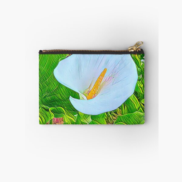 Item preview, White Calla Lily Illustration - Stylized Botanical Art designed and sold by BalkanBloomArt.