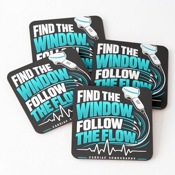 Item preview, Cardiac Ultrasound – Find the Window Follow the Flow designed and sold by MiSuPa Studio.