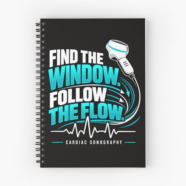 Item preview, Cardiac Ultrasound – Find the Window Follow the Flow designed and sold by MiSuPa Studio.