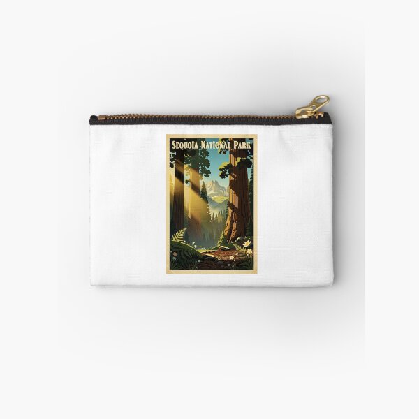 Item preview, Sequoia National Park Vintage Travel Art designed and sold by Teelogic.