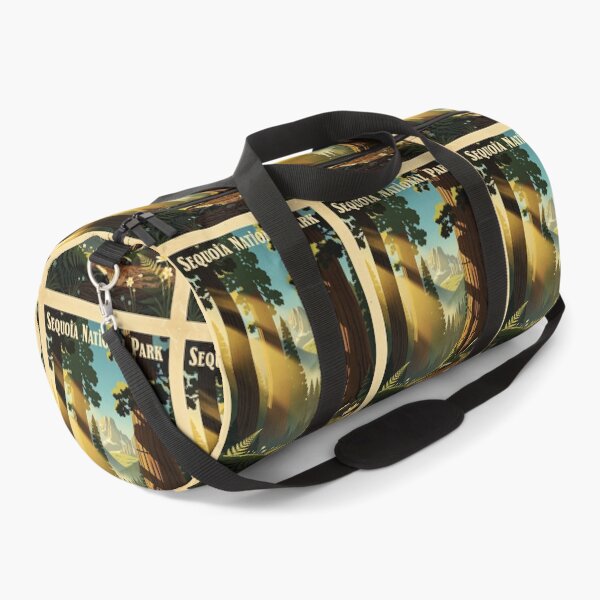 Item preview, Sequoia National Park Vintage Travel Art designed and sold by Teelogic.