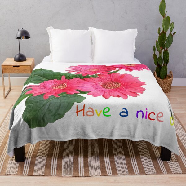 Item preview, Bright Pink Gerbera Daisy Bouquet - Have A Nice Day Floral designed and sold by Bambledriel.