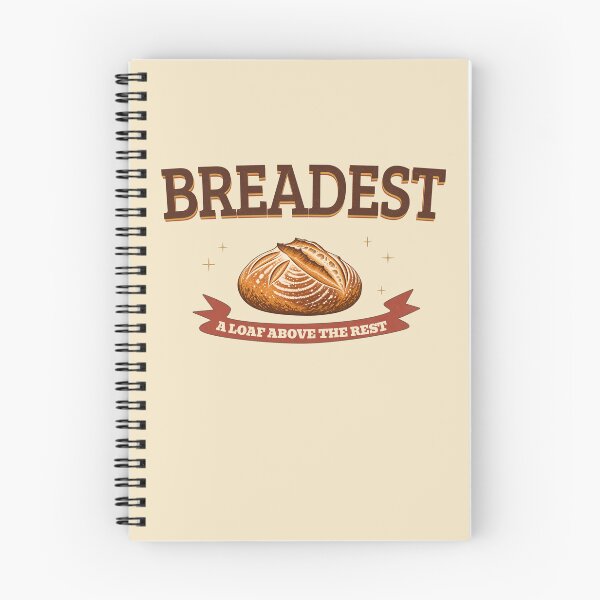 Item preview, BREADEST – Minimal Retro Sourdough Bread Baking Pun designed and sold by PuniverseDesign.