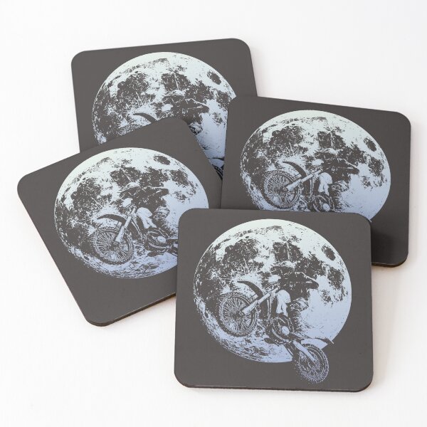 Item preview, Motocross jump to the moon. #3 designed and sold by UrbanTRIP.