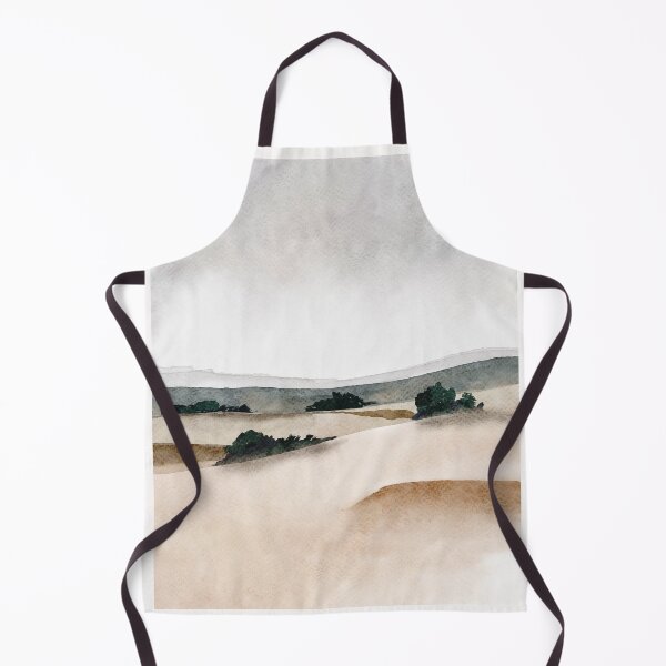 Item preview, Desert and the teal mountains watercolour  designed and sold by moteemade.