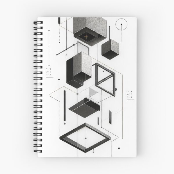 Item preview, Gravity Is Optional | Futuristic Geometric Architecture designed and sold by rigelcreation.