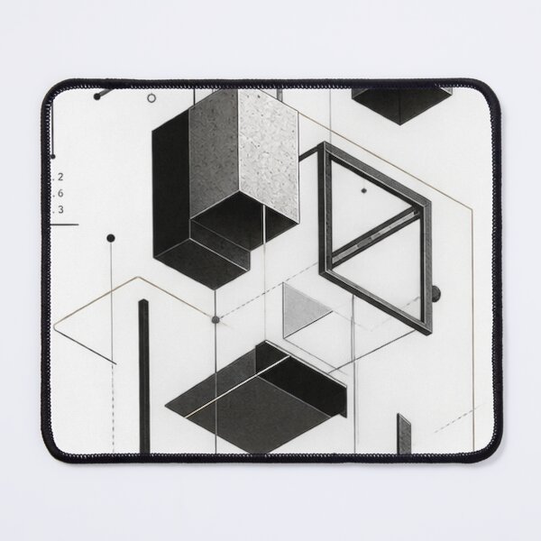 Item preview, Gravity Is Optional | Futuristic Geometric Architecture designed and sold by rigelcreation.