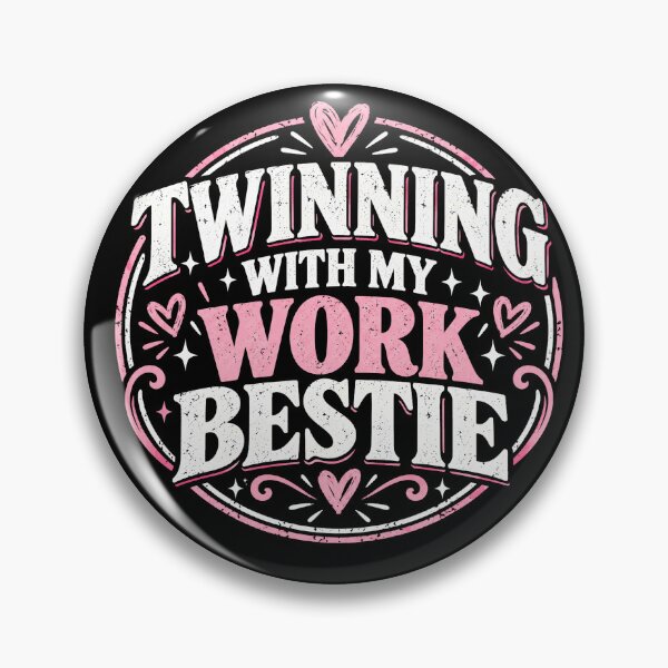 Item preview, Twinning With My Work Bestie Funny Coworker Best Friend Gift designed and sold by THREE LITTLE BEANS.