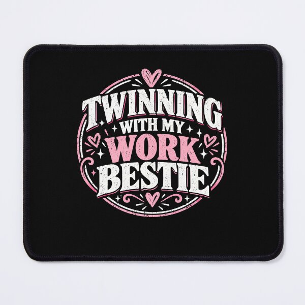 Item preview, Twinning With My Work Bestie Funny Coworker Best Friend Gift designed and sold by THREE LITTLE BEANS.