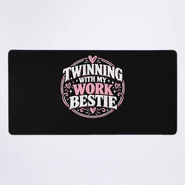 Item preview, Twinning With My Work Bestie Funny Coworker Best Friend Gift designed and sold by THREE LITTLE BEANS.
