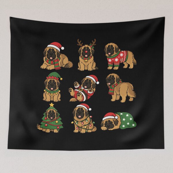Item preview, Funny Leonberger Dog Christmas Holiday Xmas Mom Dad designed and sold by rafaeltto.